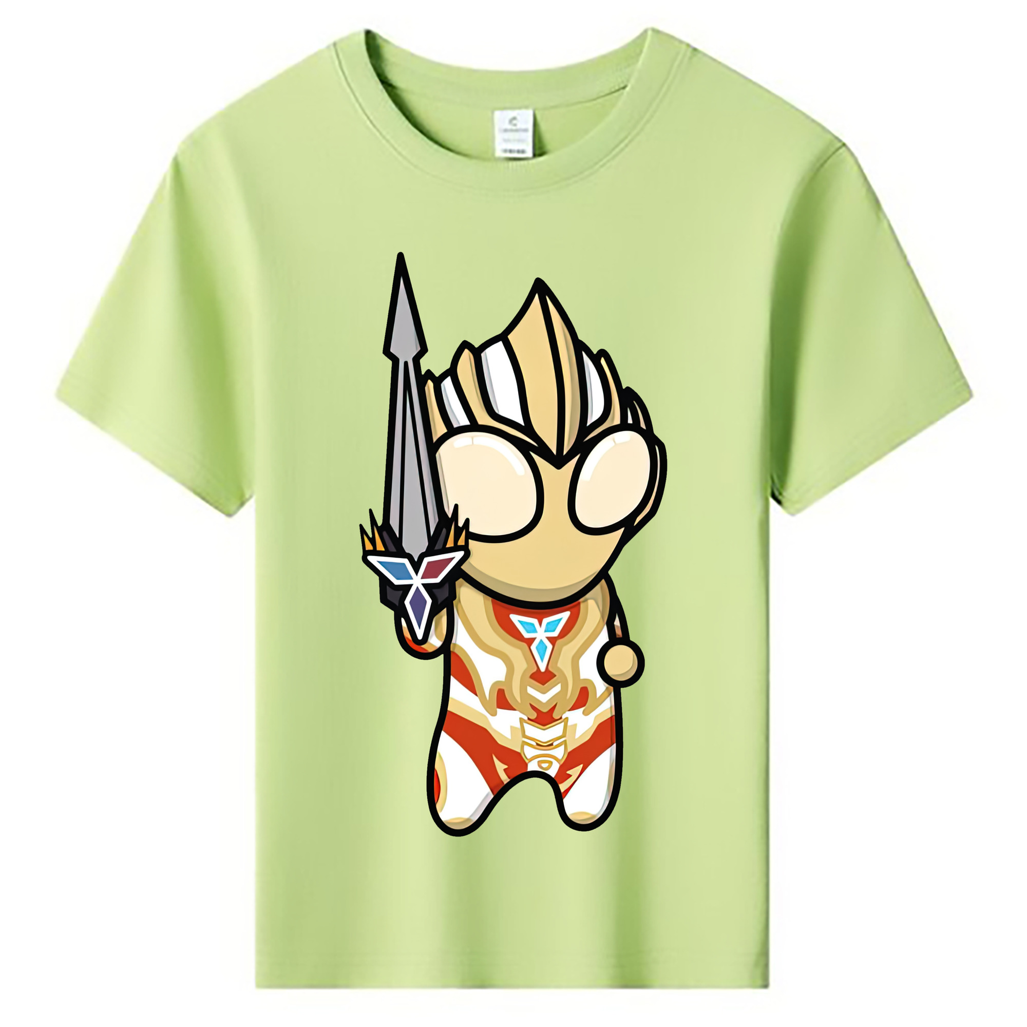 （画像用） ウルトラマン Ultraman 綿100％キッズTシャツ（フロントプリント）
